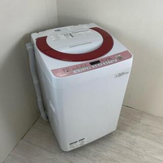 中古 7.0kg 全自動洗濯機 シャープ 2015年製 槽クリー...