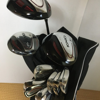 【ほぼ新品！】IGNIO イグニオ FIRE 5 YOU UP ゴルフクラブ9本＋キャディバッグ他おまけ多数付き