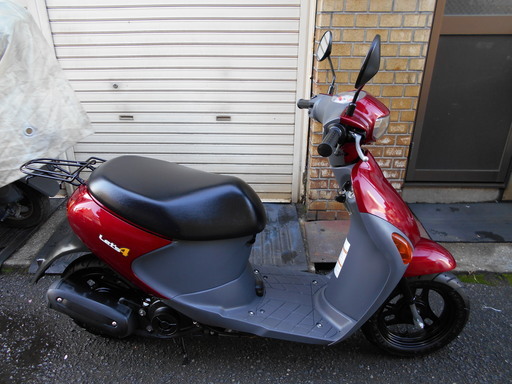 レッツ4 4ストCA45A スペアキー付 タイヤ前後バリ山 Eオイル交換済 ジョグ