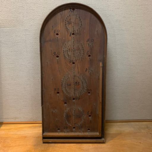 古いコリントゲーム 木製おもちゃ玩具　昭和レトロ　古道具　アンティーク