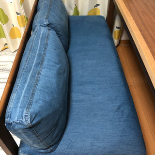 unicoダイニングソファ&ニトリ、コタツ付きダイニングテーブル