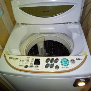 サンヨー6.0k 洗濯機　