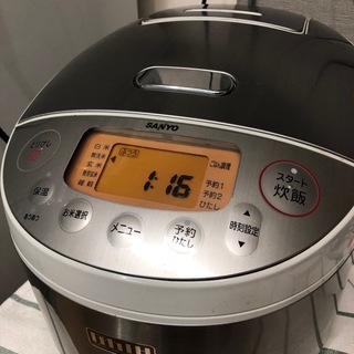 【中古】炊飯器：【SANYO】ECJ-LG10(S) 