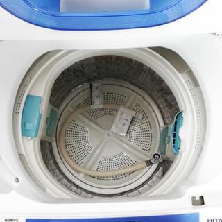 中古 7.0kg エアジェット乾燥 全自動洗濯乾燥機 日立 NW-T71 2014年 