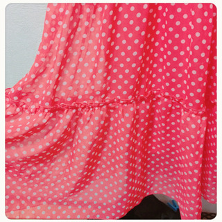 ご購入者様決定［RODEO CROWNS］シフォンドットロングワンピース