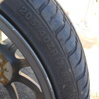 レイズ　アルミホイール17インチ