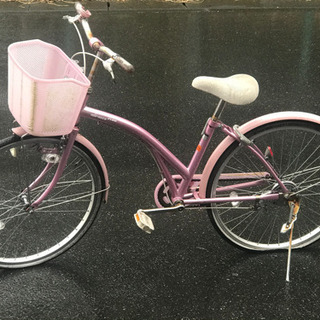 子供用自転車　ピンク　24インチ