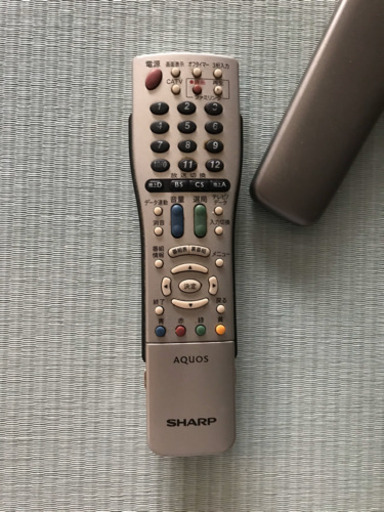 液晶テレビ40インチ AQUOS LC-40AE6 B-CASカード、リモコン付き