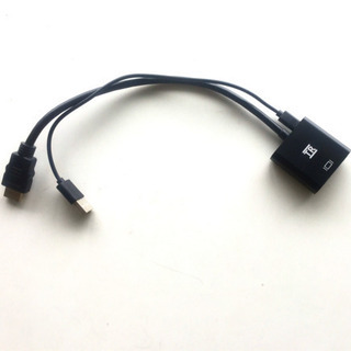 アップスキャンコンバータ　HDMI→VGA&音声