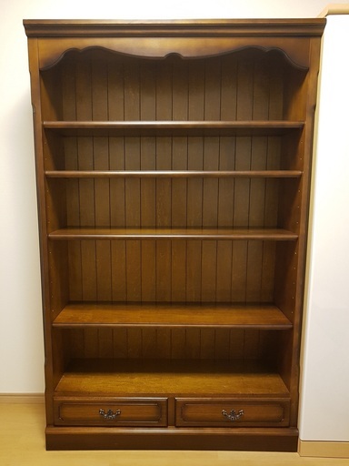 カリモク karimoku 本棚 飾り棚 書棚 ブックシェルフ 木製 幅111cm