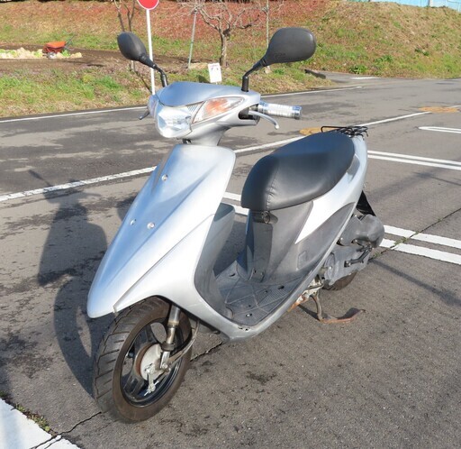 50ccスクーター SUZUKI アドレスV50 (4スト) タイヤほぼ新品 シート張替え済 完動品