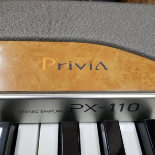 4/4ジ)CASIO カシオ 電子ピアノ Privia PX-110 別売り土台付 2006年製