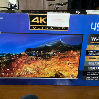 4Kテレビ　49型　エルソニック製 ELSONIC 49型 4K テレビ（Nojima Online ノジマオンライン）