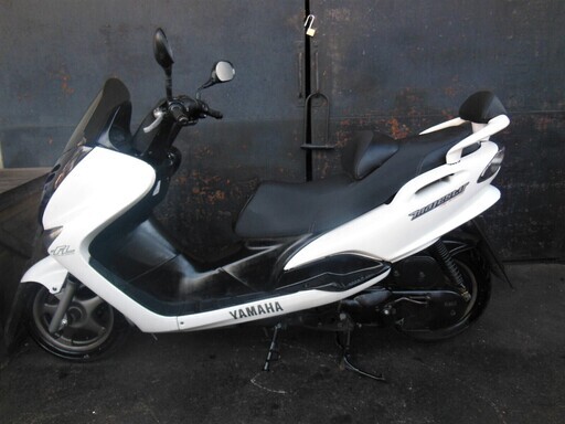 YAMAHA マジェスティ125FI ホワイト セル始動 OIL交換他 軽整備済 すぐ