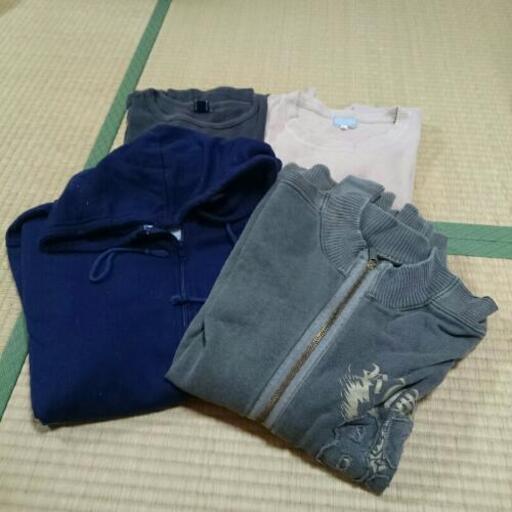 値下げ メンズ Lサイズまとめ売り7点 アウター入り H M ものじ 大阪のジャケット メンズ の中古 古着あげます 譲ります ジモティーで不用品の処分