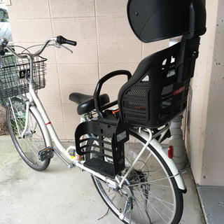 26インチ　子乗せ自転車　四段変速