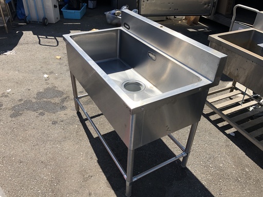 【業務用厨房機器】　マルゼン　一槽シンク　【中古】