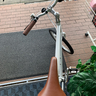 極美品 WEEKEND BIKES 20インチ 自転車 20-G 白 ミニベロ