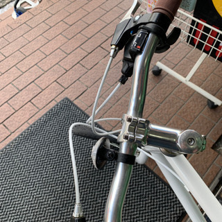 極美品 WEEKEND BIKES 20インチ 自転車 20-G 白 ミニベロ