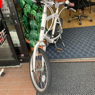 極美品 WEEKEND BIKES 20インチ 自転車 20-G 白 ミニベロ