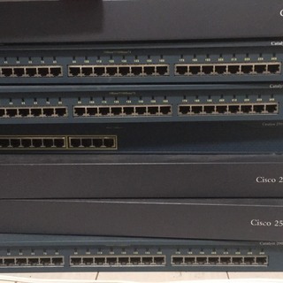 【CCNA・CCNP向け】計７台Ciscoルータ・スイッチ差し上げます