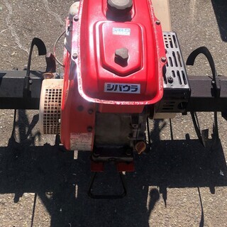 中古】シバウラ 畑楽 401S 耕運機 管理機 畑 農機具