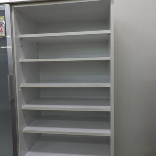 参考定価¥104,000 野田産業 NDstyie 2面 レンジボード 食器棚 幅140.5cm☓奥行47.5cm☓高さ207cm 