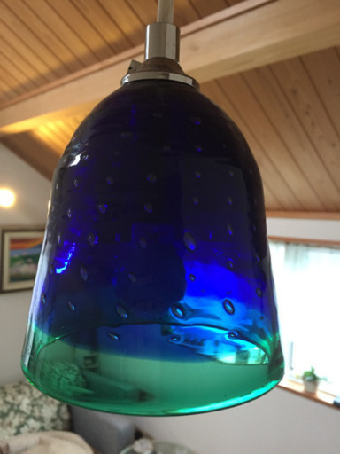 照明 未使用ペンダントライト 青 Wako ひばりヶ丘の照明器具の中古あげます 譲ります ジモティーで不用品の処分