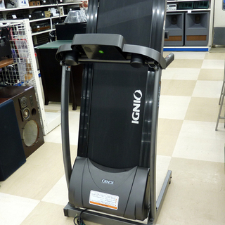 札幌市/清田区 IGNIO/イグニオ トレッドミルR16S 電動ランニングマシン ルームランナー 運動 ウォーキングマシン エクササイズ用品