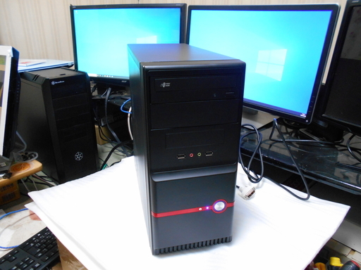 自作デスクトップパソコン Windows10 64Bit i5-750 メモリ4GB HDD500GB GTS450