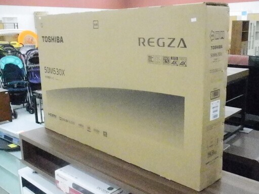 未開封品 東芝 4K対応 液晶テレビ 50インチ REGZA 50M530X 苫小牧西店