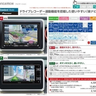 Pioneer純正ナビ 7インチ