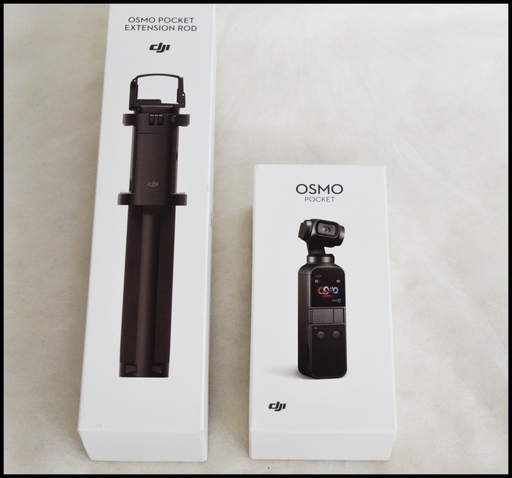 美品 DJI osmo pocket + 延長ロッド オズモポケット + エクステンションロッド