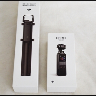 美品 DJI osmo pocket + 延長ロッド オズモポケ...