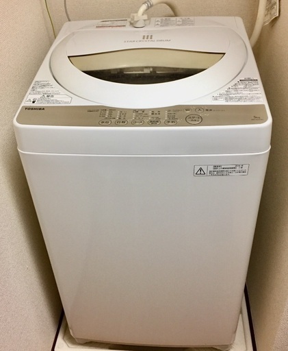 TOSHIBA  5Kg 洗濯機