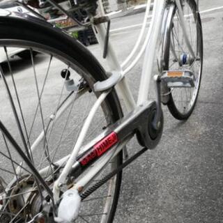 ロココ　白　自転車　中古　27インチ
