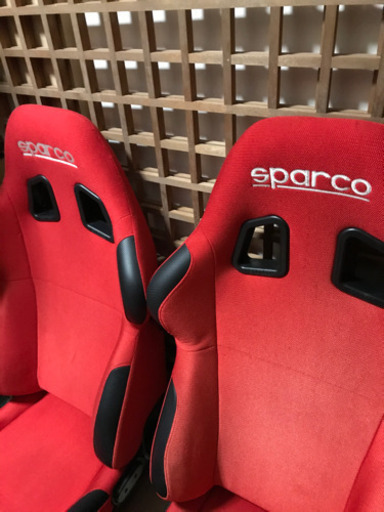 スパルコ　sparco  セミバケットシート2脚