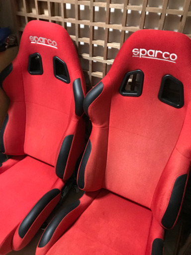 スパルコ　sparco  セミバケットシート2脚