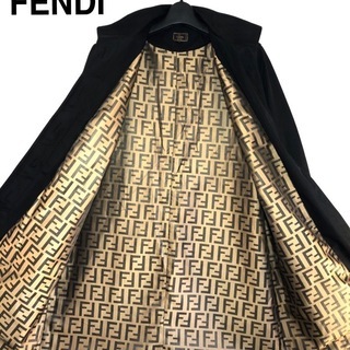 FENDI ズッカ柄　ステンカラーコート