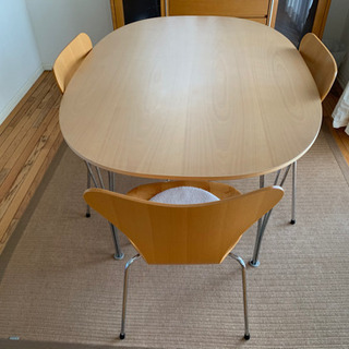 フリッツハンセンの楕円テーブル sugarbun.com