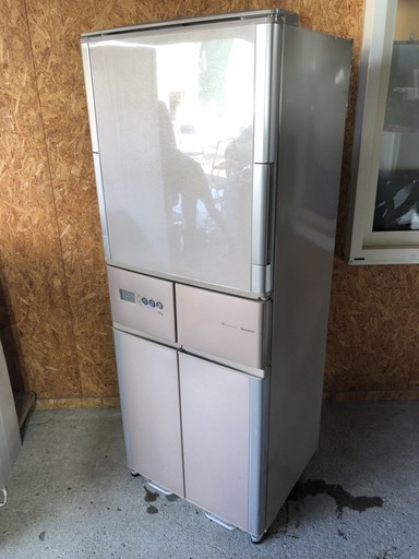 シャープ　両開き　5ドア冷蔵庫　416L