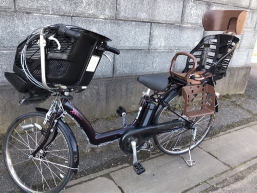 L6B電動自転車C03ブリジストンアンジェリーノ長生き８アンペア‍♂️紫色