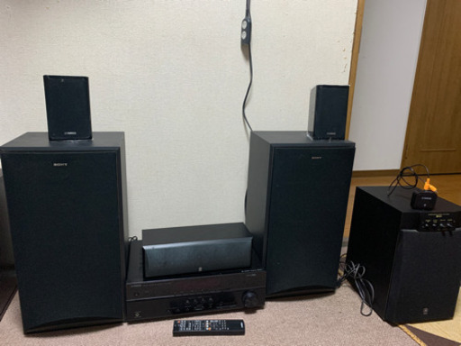 YAMAHA ホームシアター　スピーカー　ウーハー付き