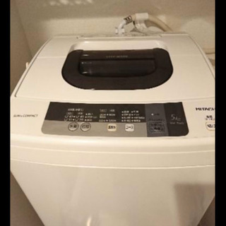 洗濯機HITACHI(2016年製)冷蔵庫SHARP(2015年製)
