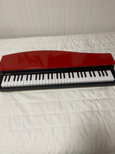 コルグKORG マイクロピアノ　赤キーボード 電子ピアノ
