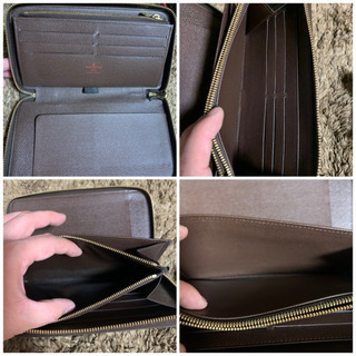  ルイヴィトン 財布 長財布 ダミエ ジッピー オーガナイザー 