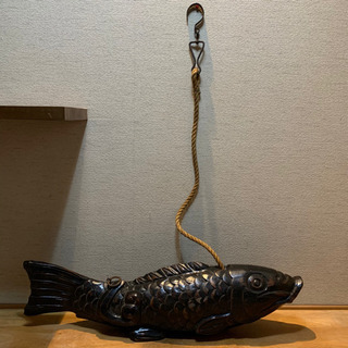 自在　大鯉　アンティーク　