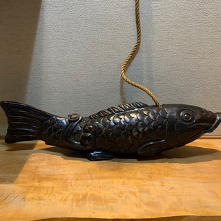 自在　大鯉　アンティーク　