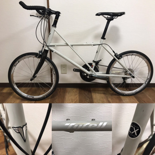 TYRELL タイレル CXS ブルホーン Tiagra 2×10S 軽量ミニベロ