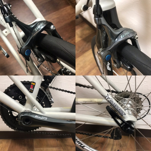 TYRELL タイレル CXS ブルホーン Tiagra 2×10S 軽量ミニベロ